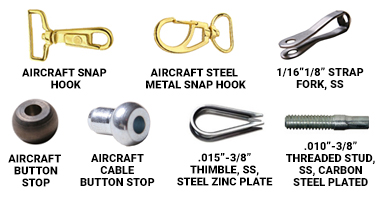 Aircraft Cable Wire Rope End Fittings, Wire Rope Hardware