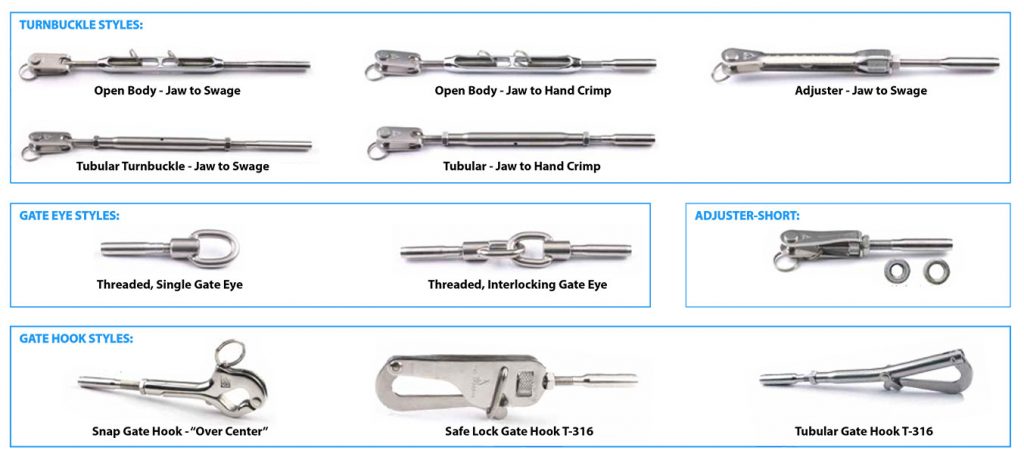 sailboat rigging hardware